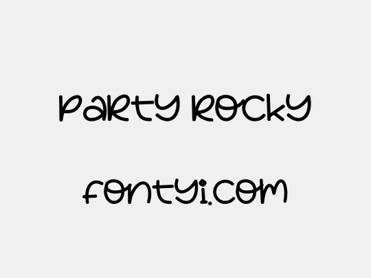 Party Rocky