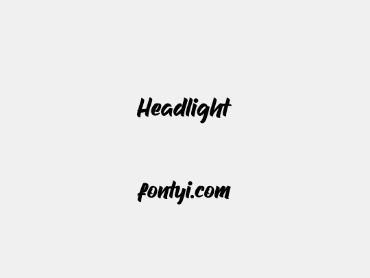 Headlight