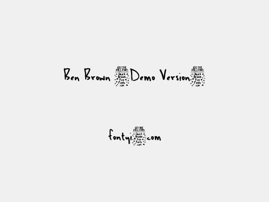 Ben Brown (Demo Version)