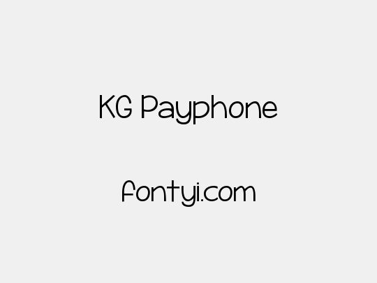 KG Payphone