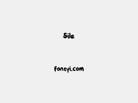 Sile