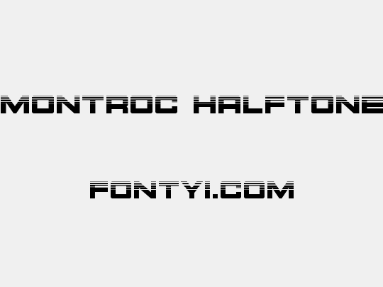Montroc Halftone