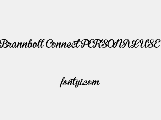 Brannboll Connect PERSONAL USE