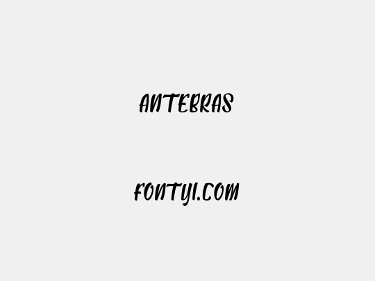 Antebras