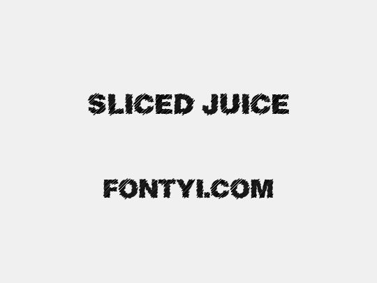 Sliced Juice