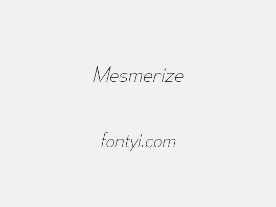 Mesmerize