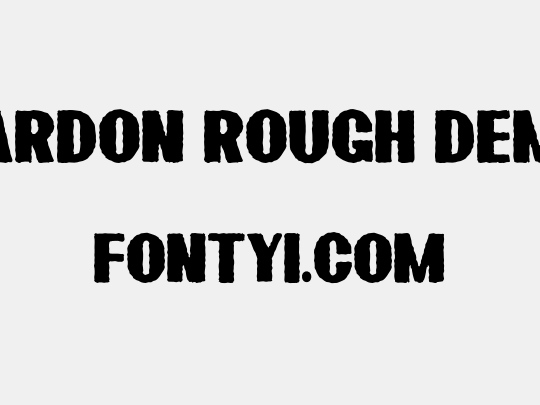 Bardon Rough Demo