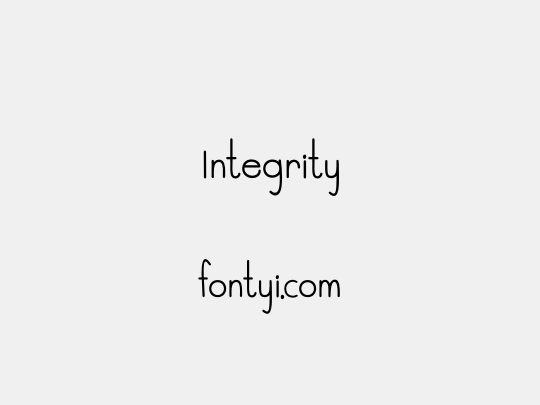 Integrity