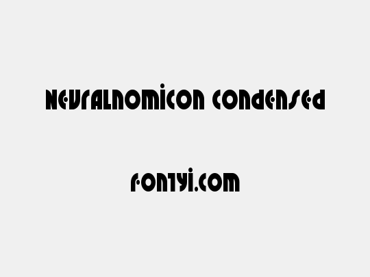 Neuralnomicon Condensed