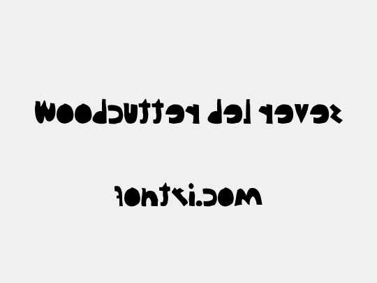 woodcutter del reves