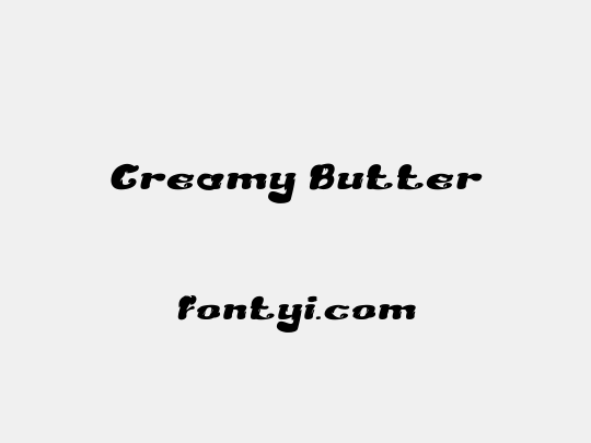 Creamy Butter