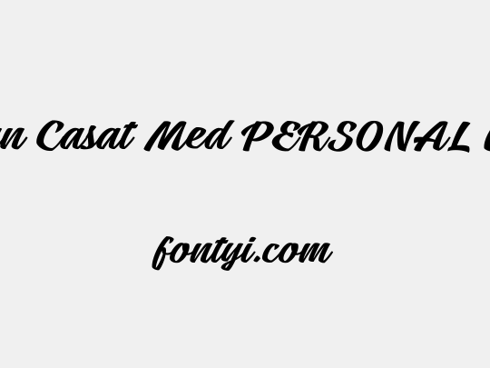 Mean Casat Med PERSONAL USE
