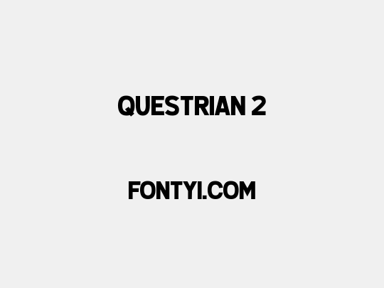 Questrian 2