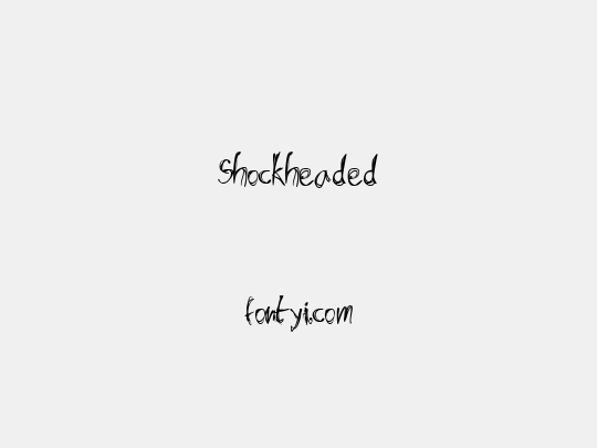 Shockheaded