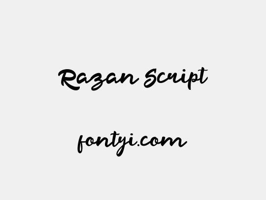 Razan Script