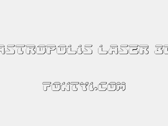 Astropolis Laser 3D