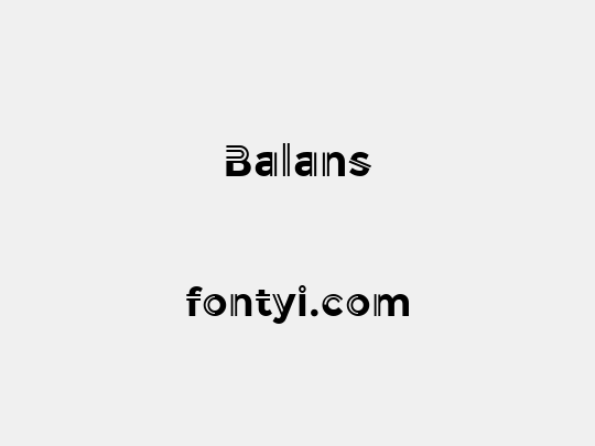 Balans
