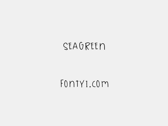SeaGreen