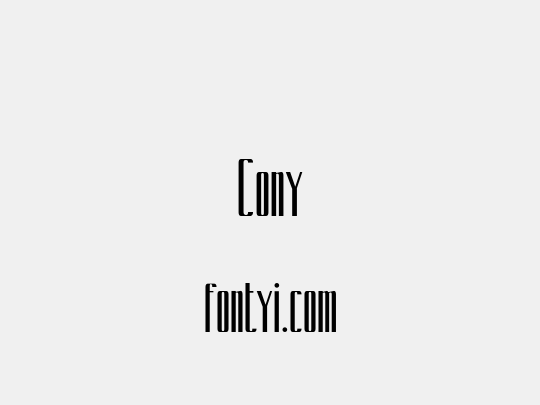 Cony