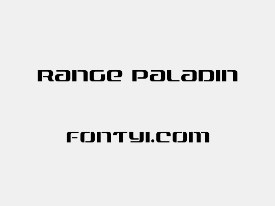 Range Paladin