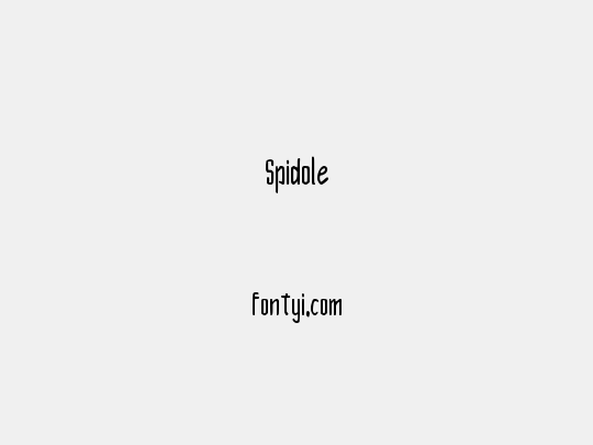 Spidole