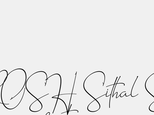LAROSH Sithal Signature
