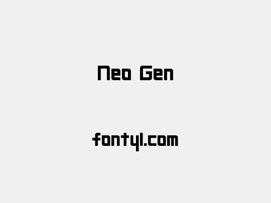 Neo Gen