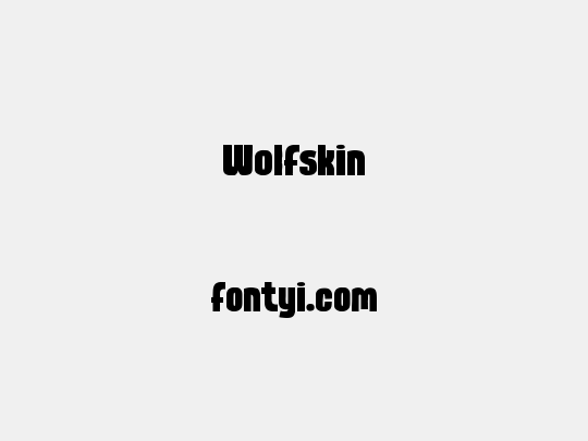 Wolfskin