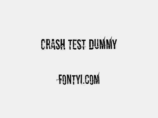 Crash test dummy