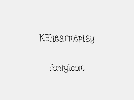 KBhearmeplay