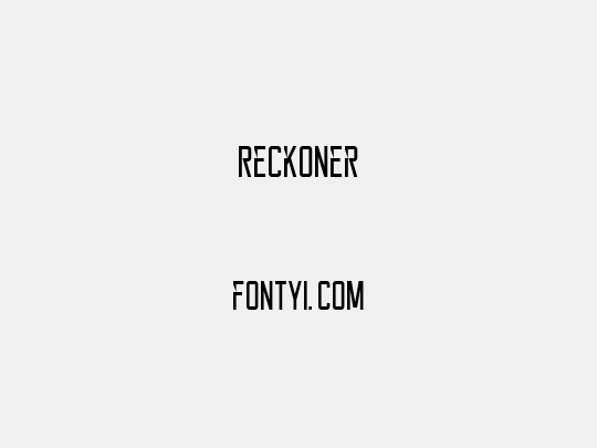 Reckoner