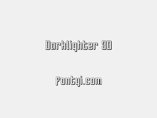 Darklighter 3D