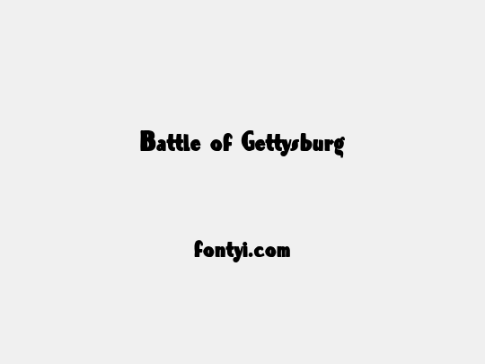 Battle of Gettysburg