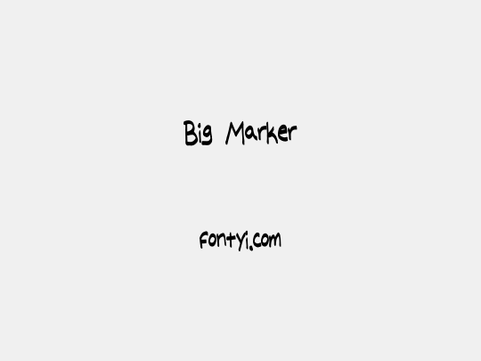 Big Marker