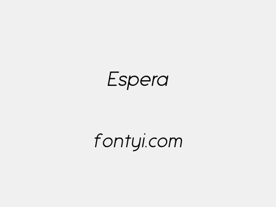 Espera