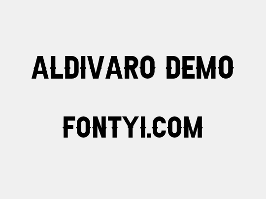 Aldivaro Demo