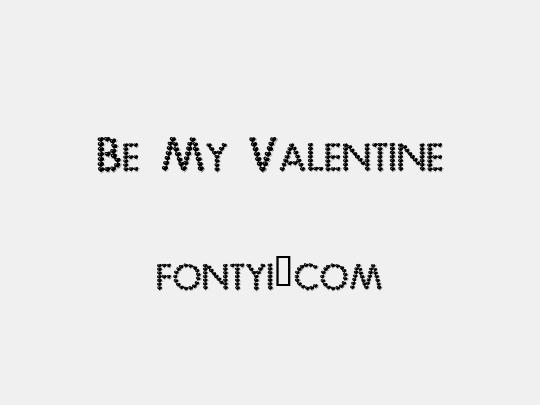 Be My Valentine