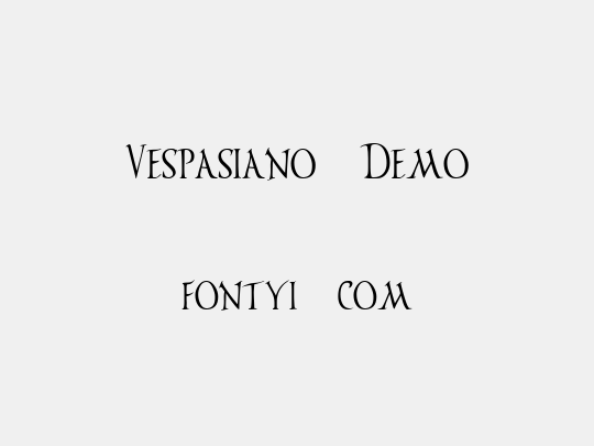 Vespasiano Demo