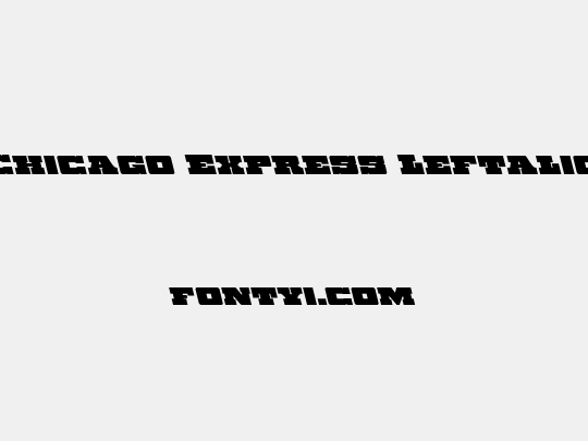 Chicago Express Leftalic