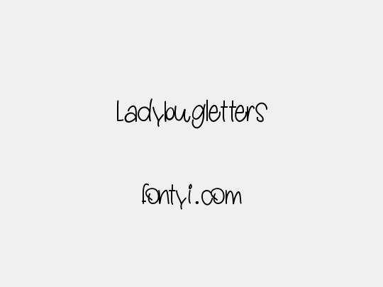 Ladybugletters