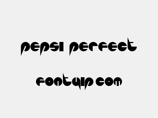 Pepsi Perfect
