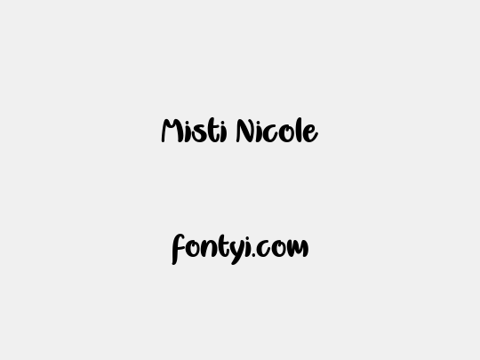 Misti Nicole
