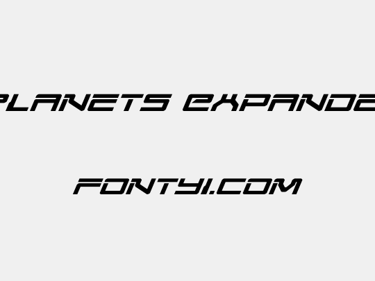 United Planets Expanded Italic