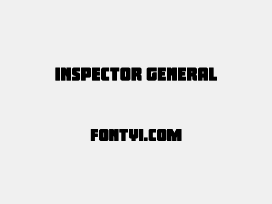 Inspector General