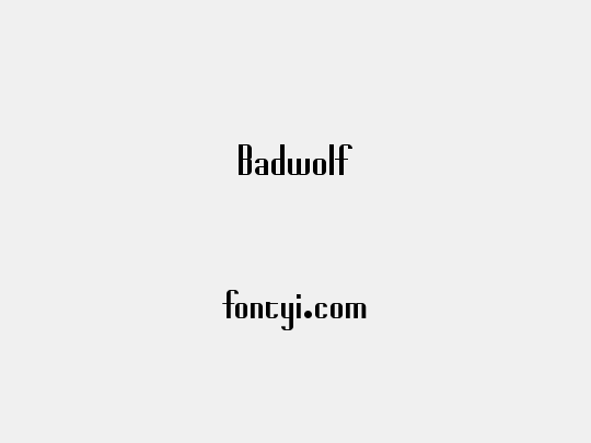 Badwolf