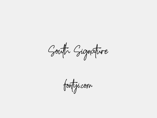 South Signature