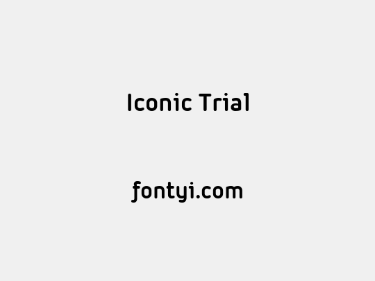 Iconic Trial