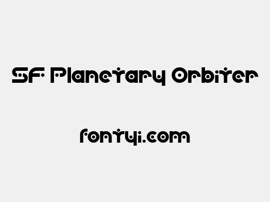 SF Planetary Orbiter