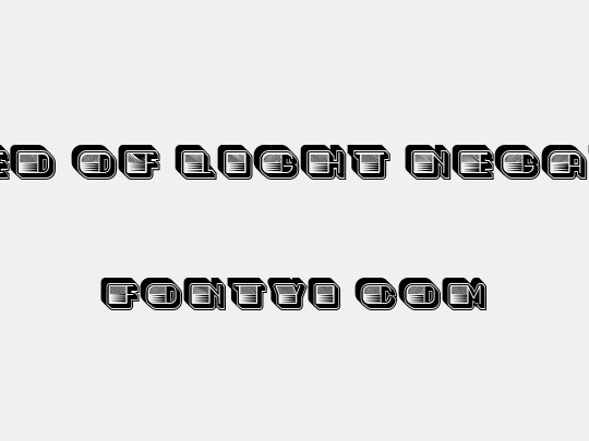 Speed of Light Negative