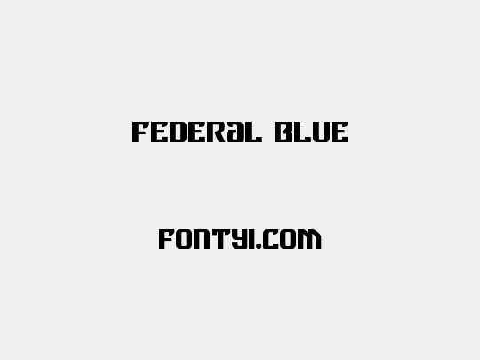 Federal Blue